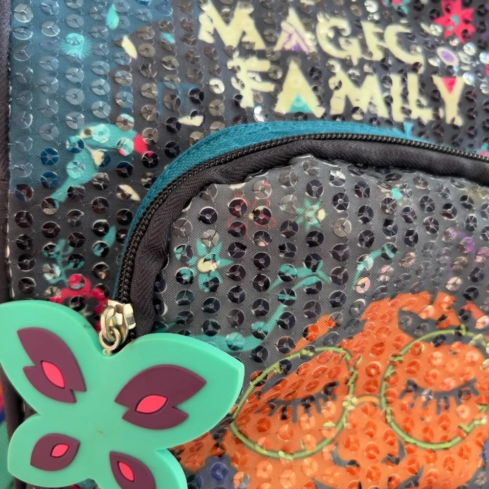 Disney Encanto magic family sequined little girl backpack